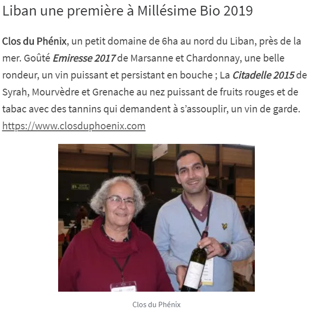 Wine tasting at Clos du Phoenix